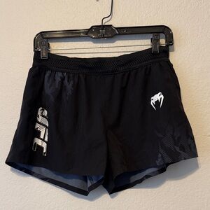 UFC Venom Black Women's Athletic Shorts